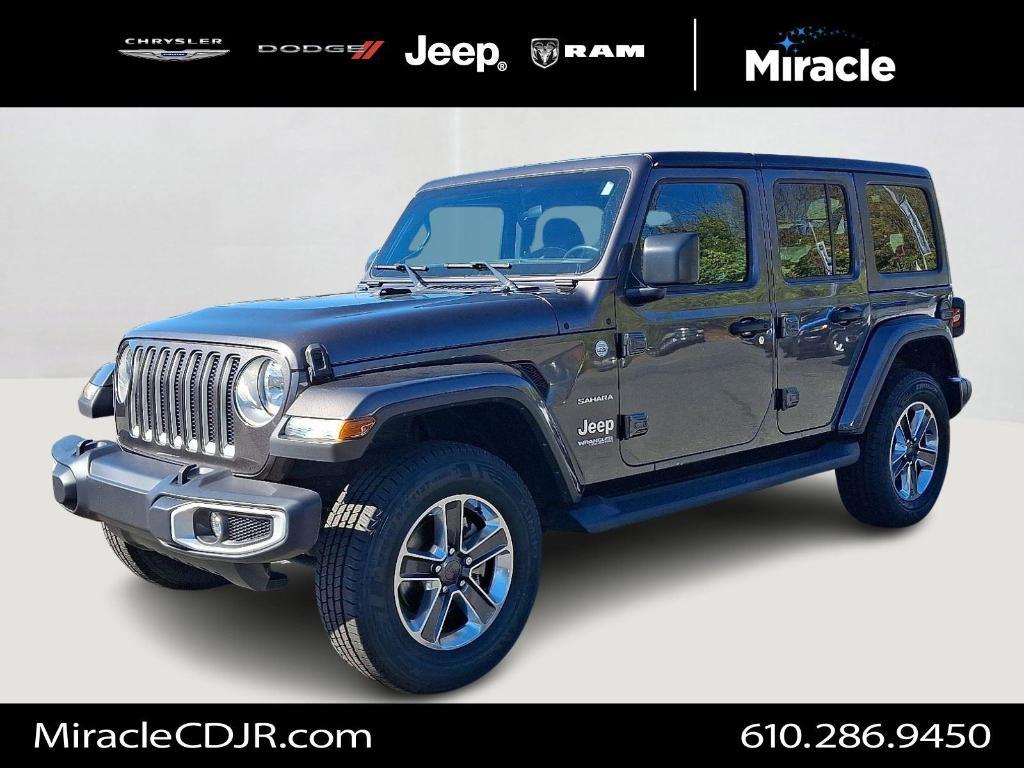used 2021 Jeep Wrangler Unlimited car, priced at $30,500