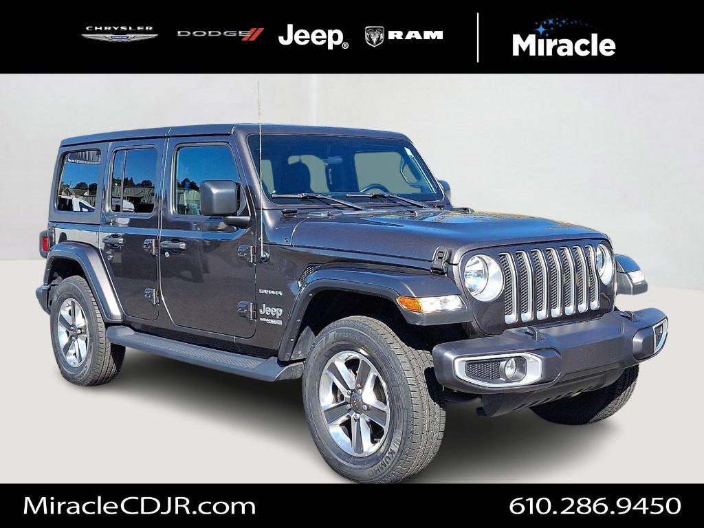 used 2021 Jeep Wrangler Unlimited car, priced at $30,500