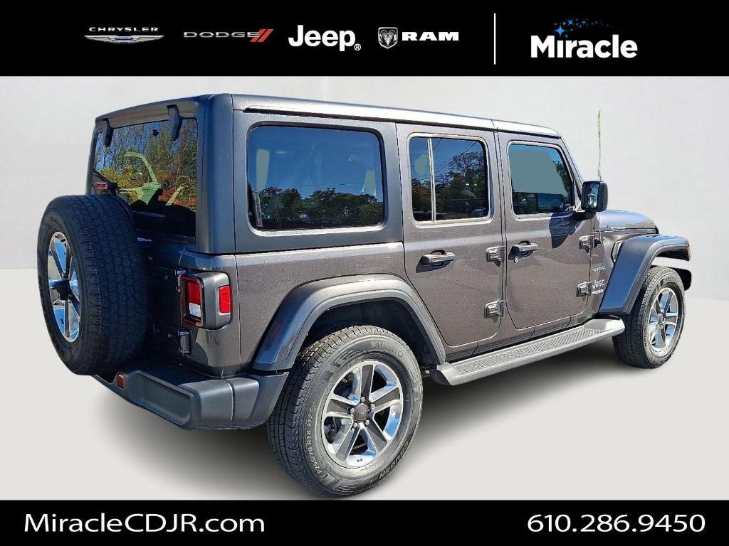 used 2021 Jeep Wrangler Unlimited car, priced at $30,500