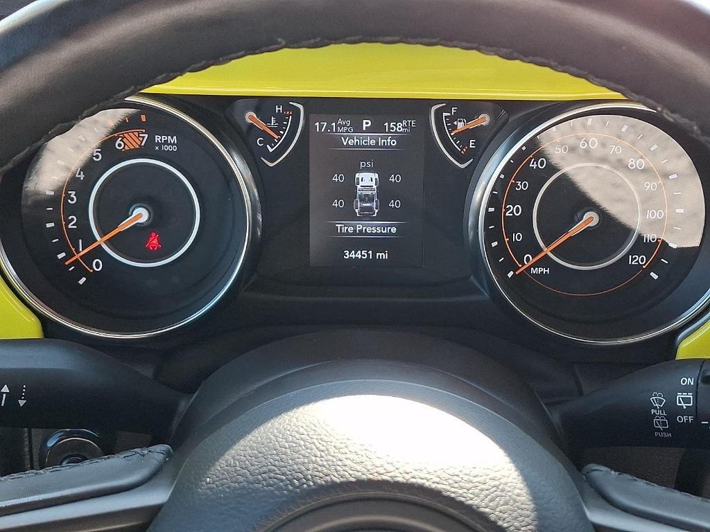 used 2023 Jeep Wrangler car, priced at $29,500