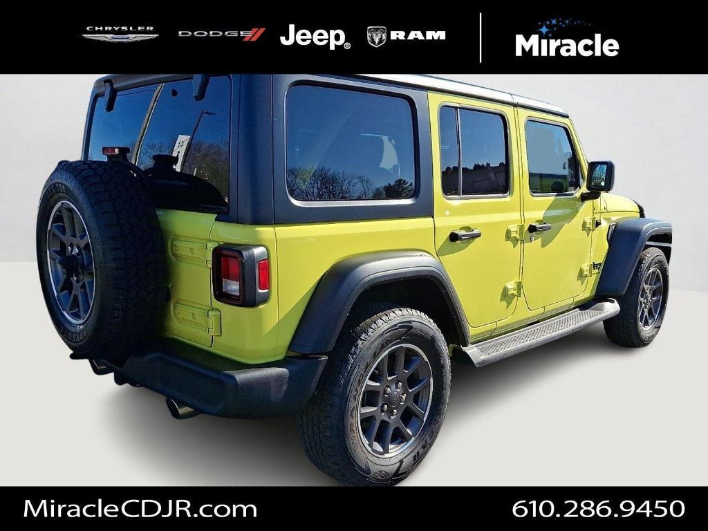used 2023 Jeep Wrangler car, priced at $29,500