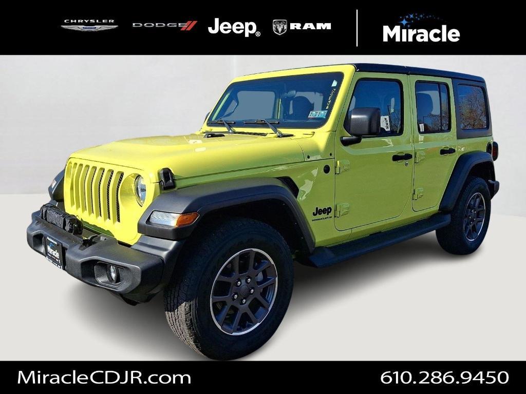 used 2023 Jeep Wrangler car, priced at $29,500