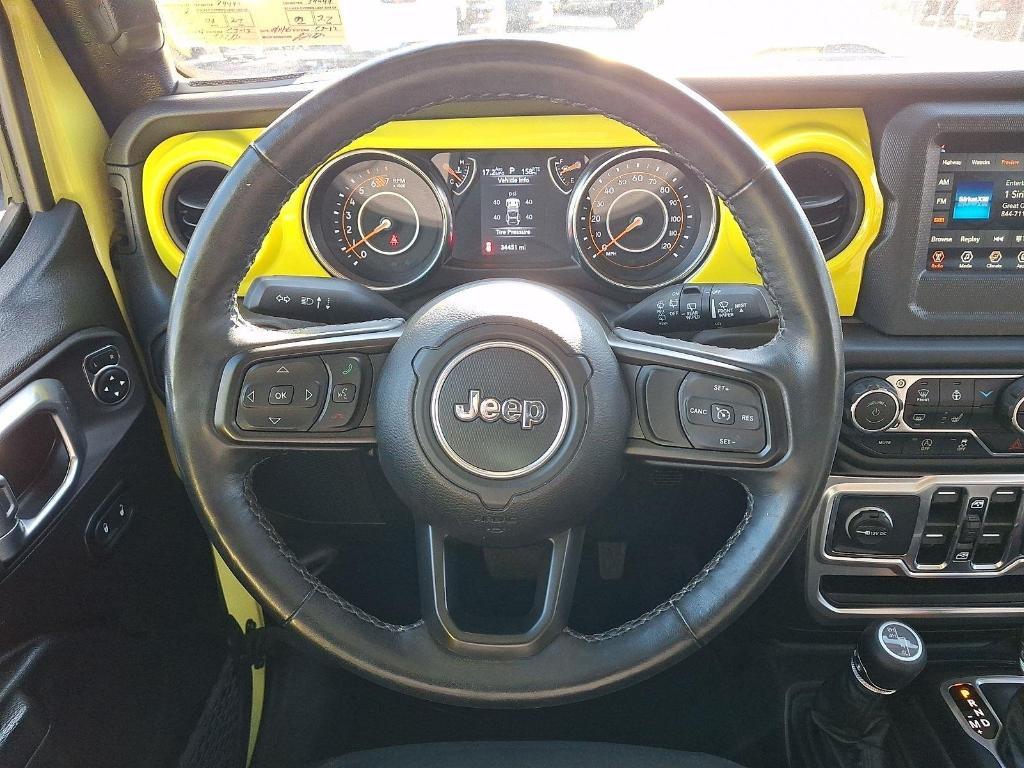 used 2023 Jeep Wrangler car, priced at $29,500