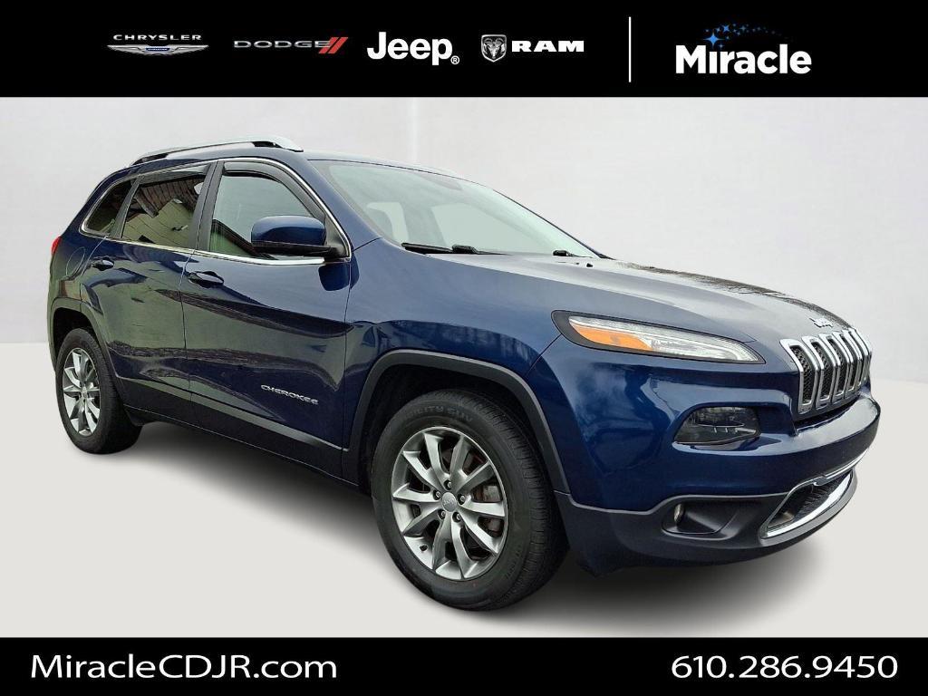 used 2018 Jeep Cherokee car, priced at $12,790