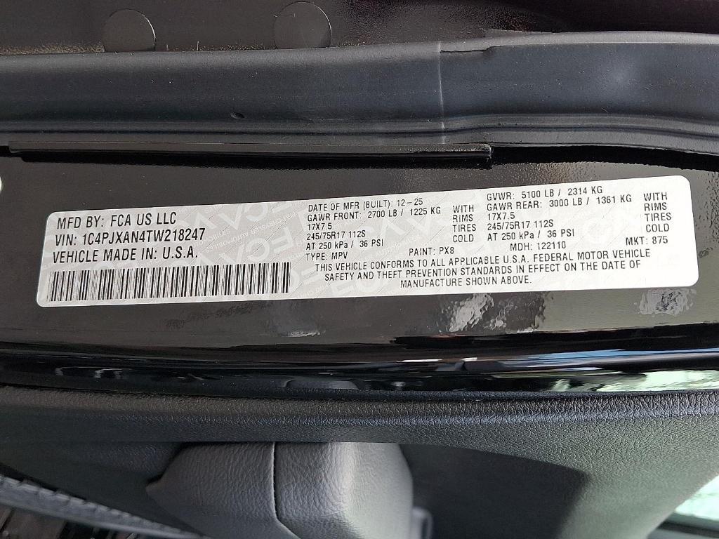 new 2026 Jeep Wrangler car, priced at $39,486