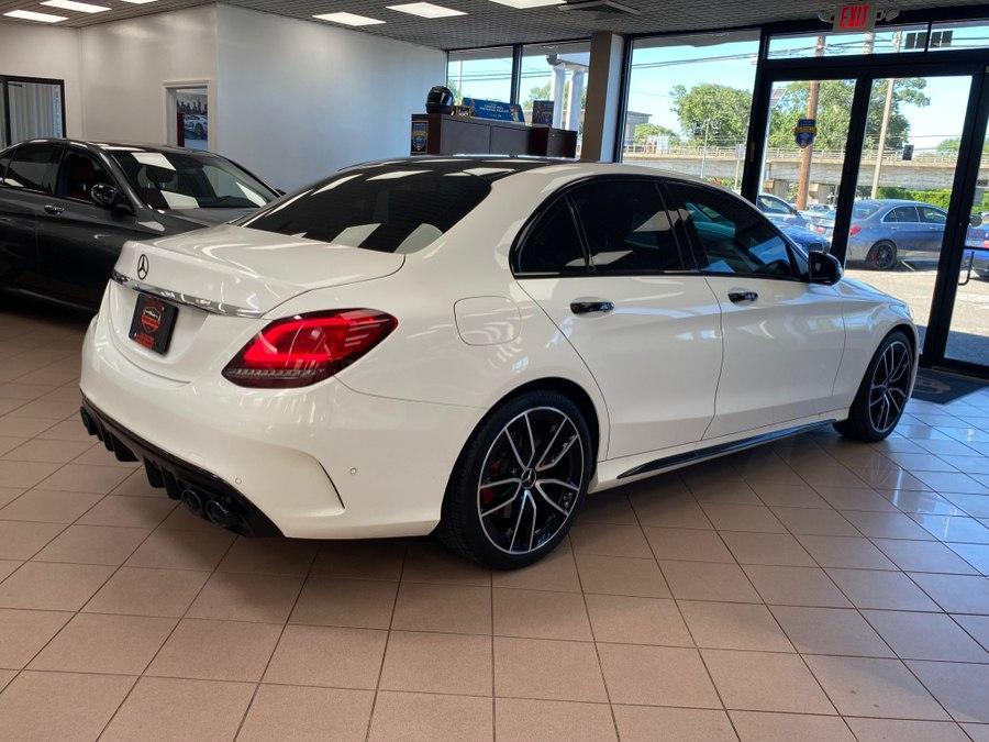 used 2021 Mercedes-Benz AMG C 43 car, priced at $37,900