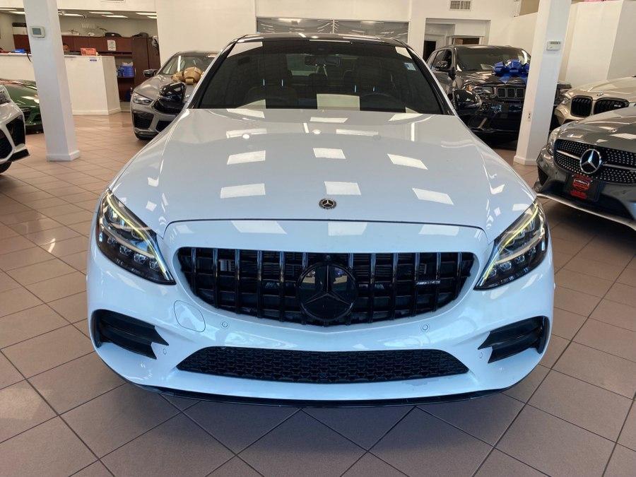 used 2021 Mercedes-Benz AMG C 43 car, priced at $37,900