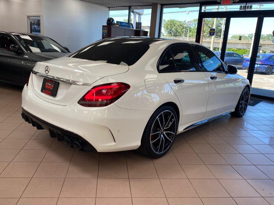 used 2021 Mercedes-Benz AMG C 43 car, priced at $37,900