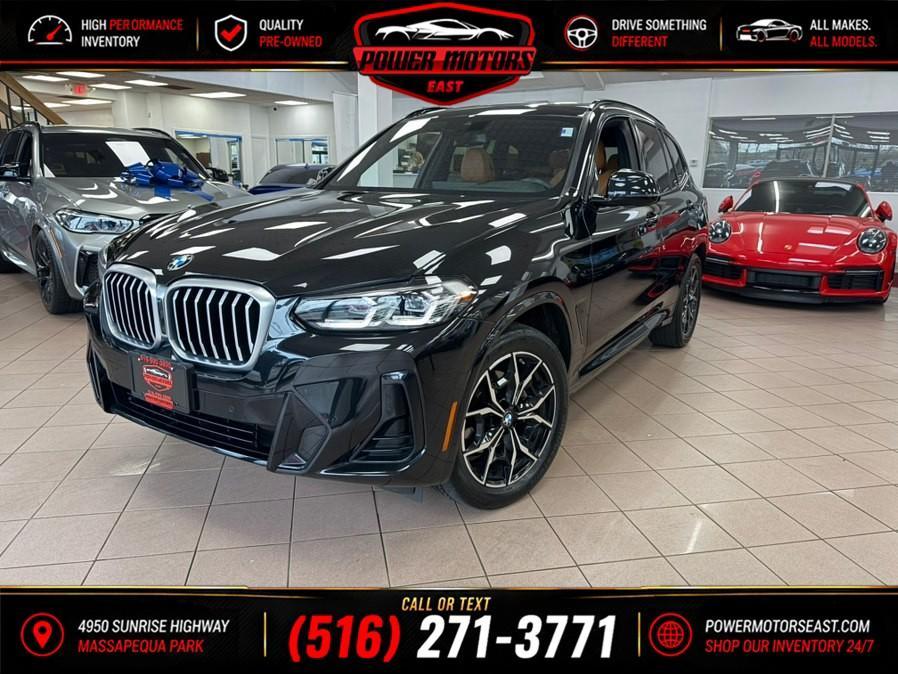 used 2022 BMW X3 car, priced at $33,800