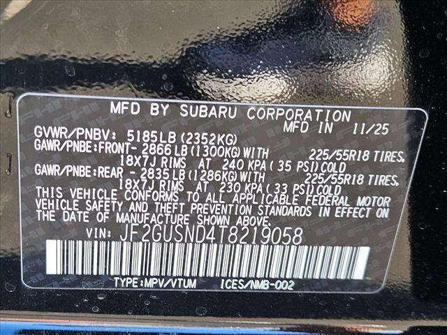 new 2026 Subaru Crosstrek Hybrid car, priced at $37,750