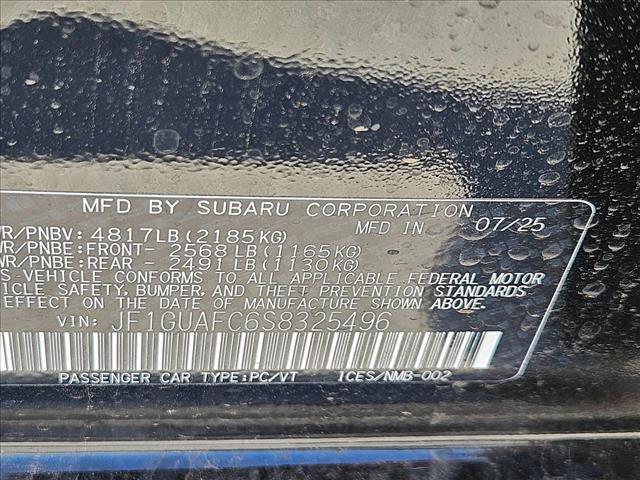 new 2025 Subaru Impreza car, priced at $28,547