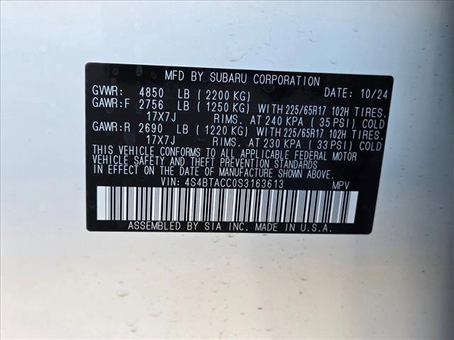 used 2025 Subaru Outback car, priced at $30,449