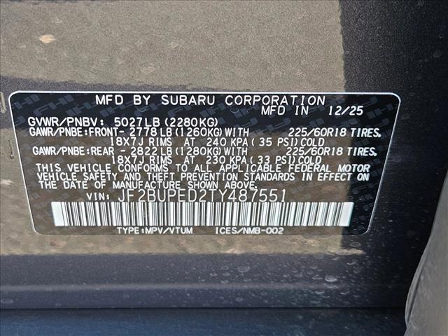 new 2026 Subaru Outback car, priced at $47,773