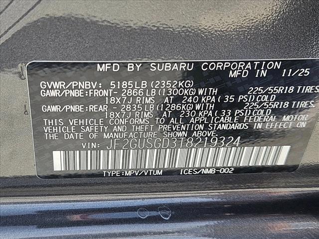 new 2026 Subaru Crosstrek Hybrid car, priced at $34,172