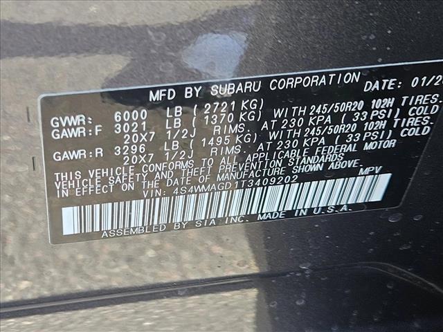 new 2026 Subaru Ascent car, priced at $50,362