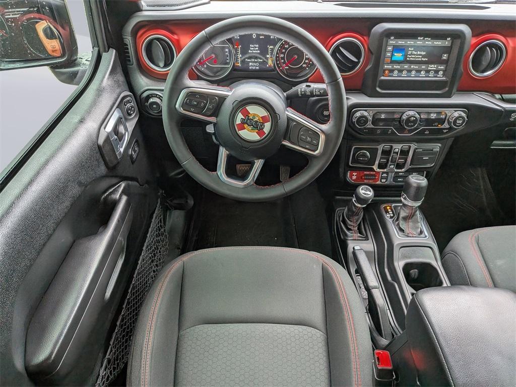 used 2021 Jeep Wrangler Unlimited car, priced at $28,621