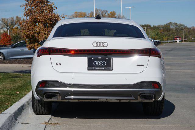 new 2025 Audi A5 car, priced at $49,156