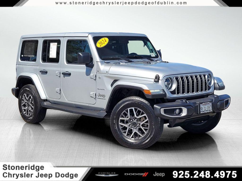 used 2024 Jeep Wrangler car, priced at $33,171