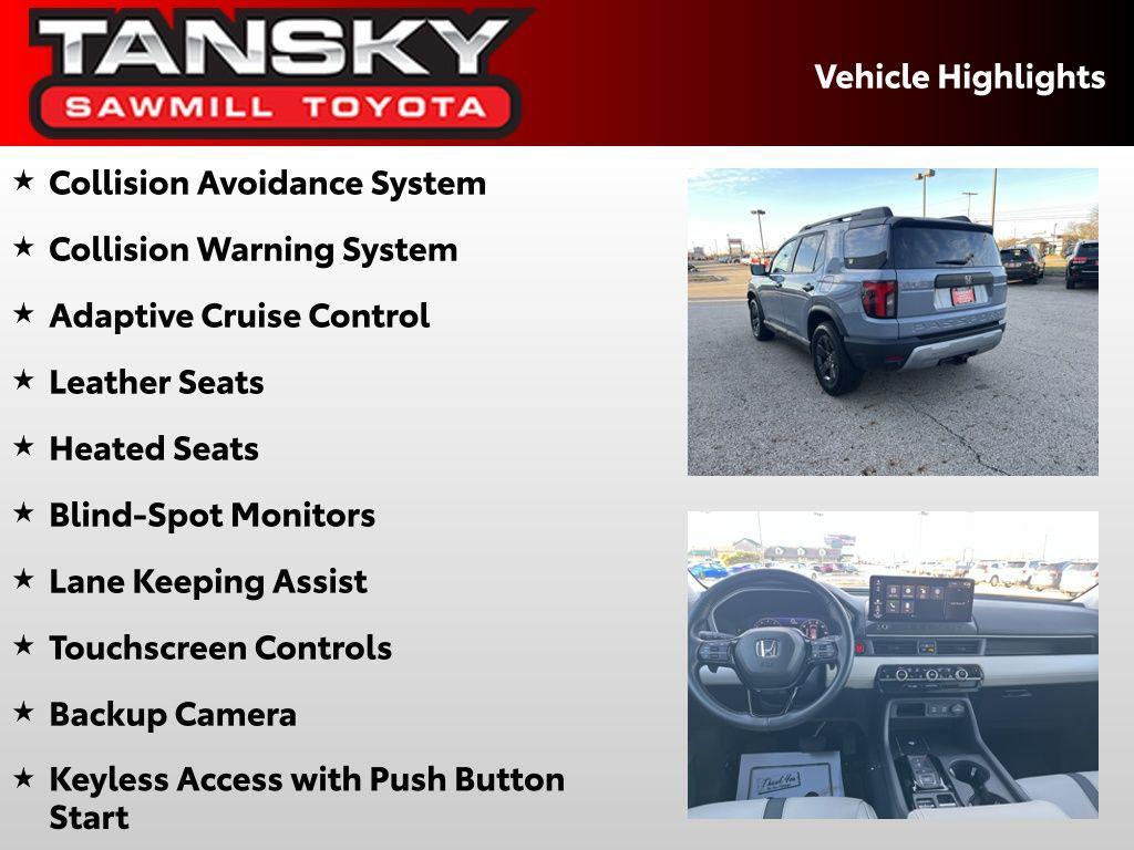 used 2026 Honda Passport car, priced at $40,993