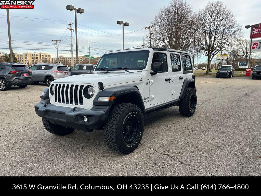 used 2018 Jeep Wrangler Unlimited car, priced at $20,984