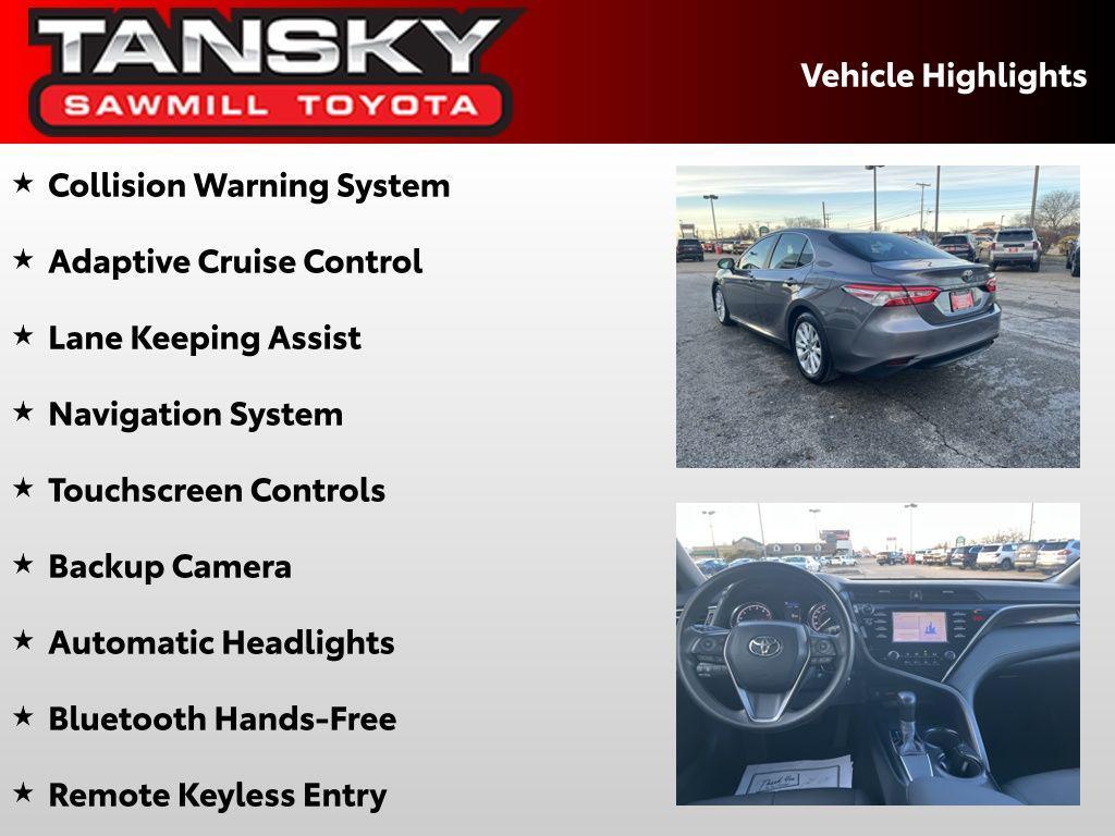 used 2018 Toyota Camry car, priced at $13,995