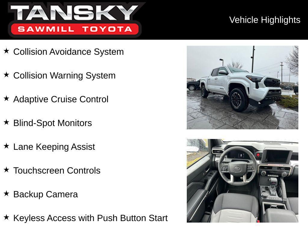 new 2026 Toyota Tacoma car, priced at $44,009
