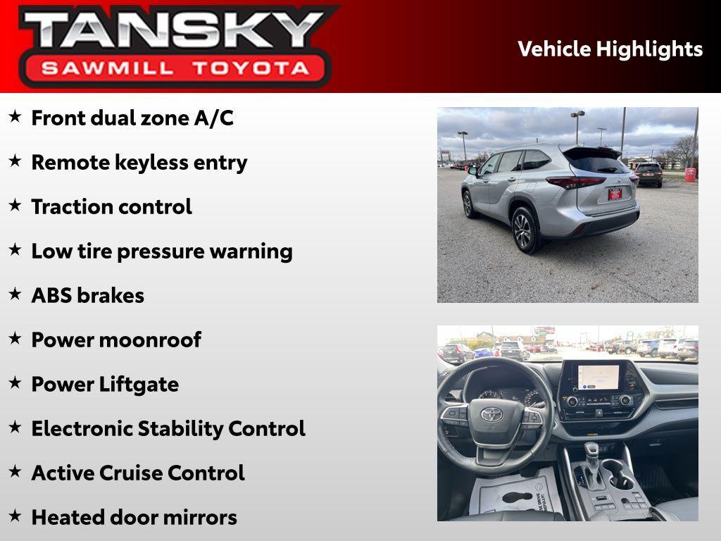 used 2024 Toyota Highlander car, priced at $41,239