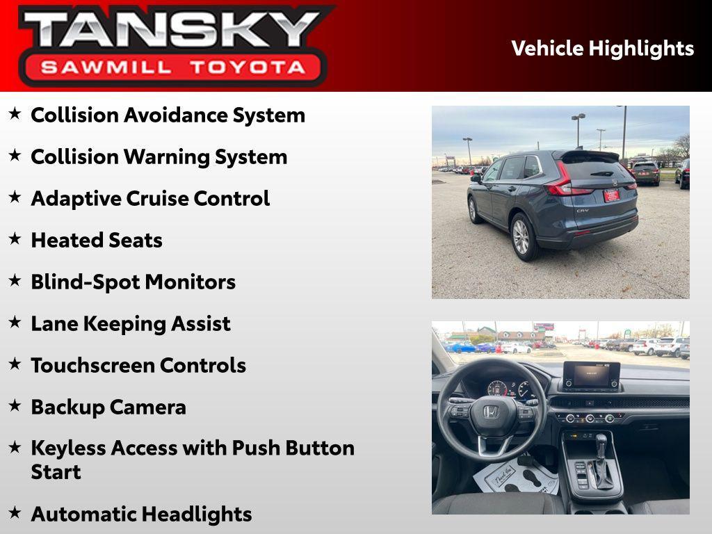 used 2024 Honda CR-V car, priced at $27,198