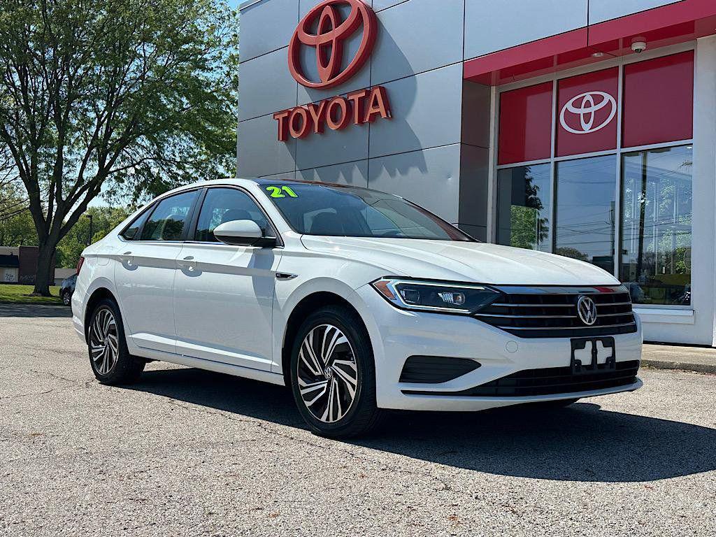used 2021 Volkswagen Jetta car, priced at $14,952