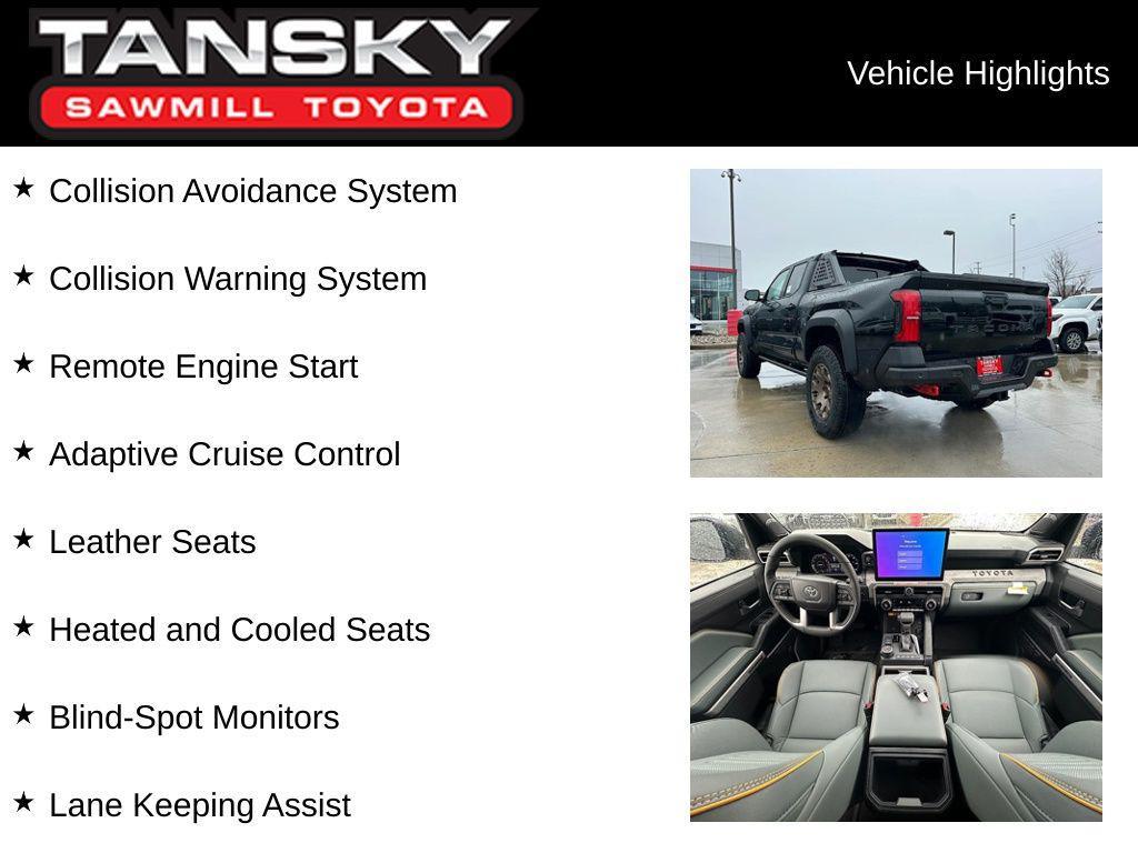 new 2026 Toyota Tacoma Hybrid car, priced at $65,129