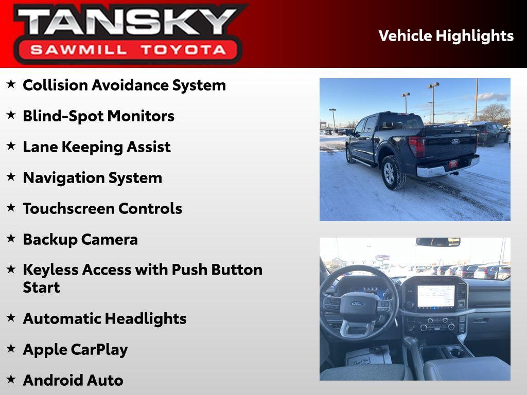 used 2024 Ford F-150 car, priced at $37,136