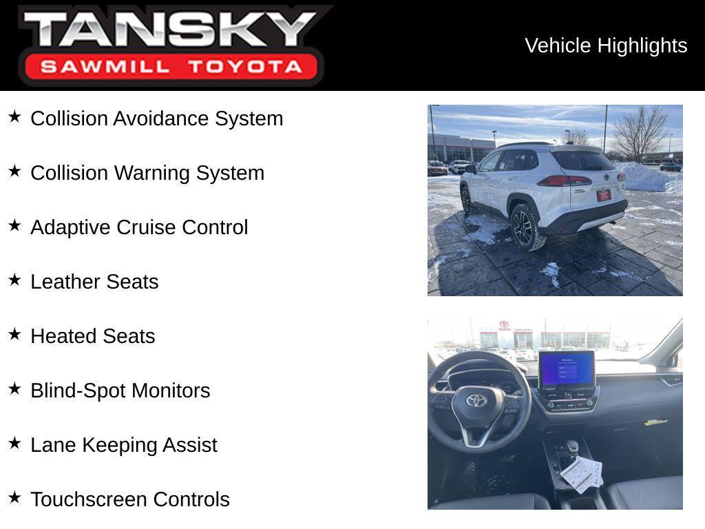 new 2026 Toyota Corolla Cross car, priced at $32,879