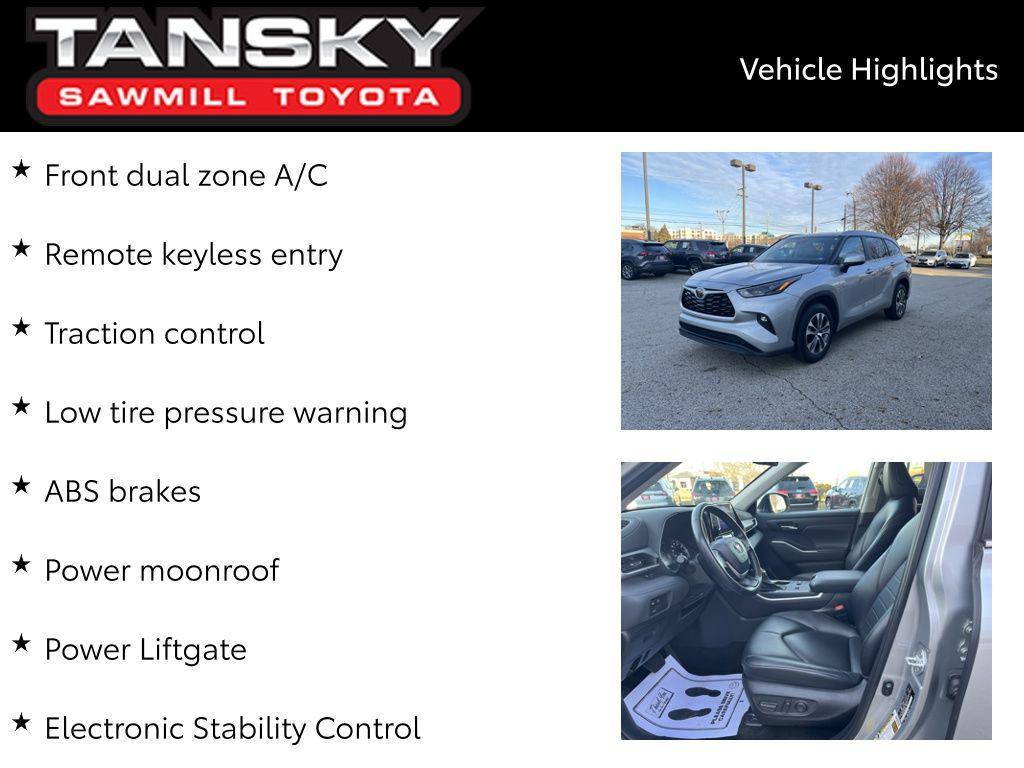 used 2024 Toyota Highlander car, priced at $38,992