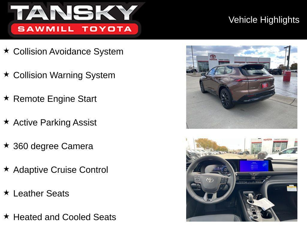 new 2025 Toyota Crown Signia car, priced at $51,143