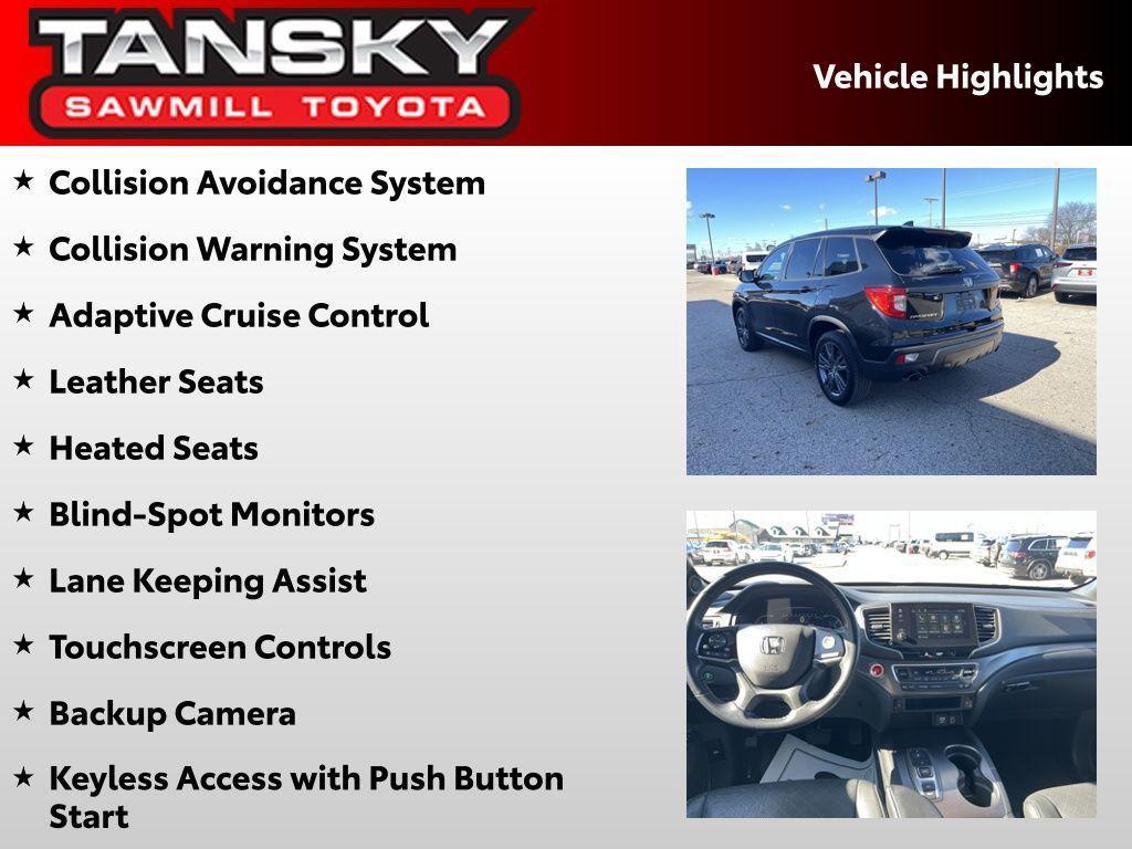 used 2021 Honda Passport car, priced at $22,317