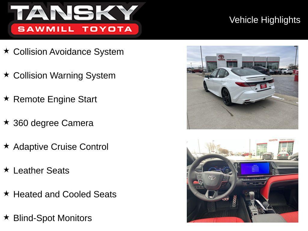 new 2026 Toyota Camry car, priced at $43,097