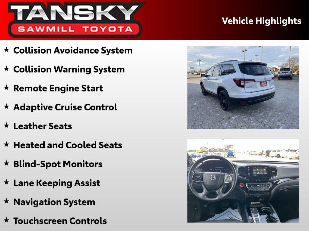 used 2021 Honda Pilot car, priced at $27,474