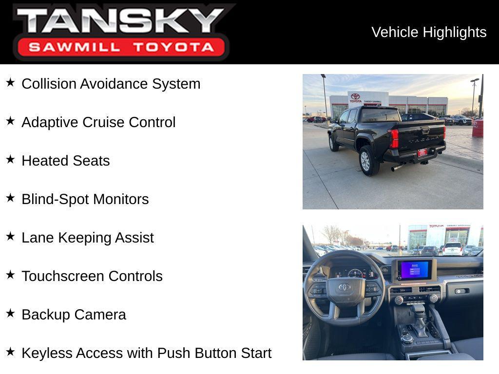 new 2026 Toyota Tacoma car, priced at $45,143