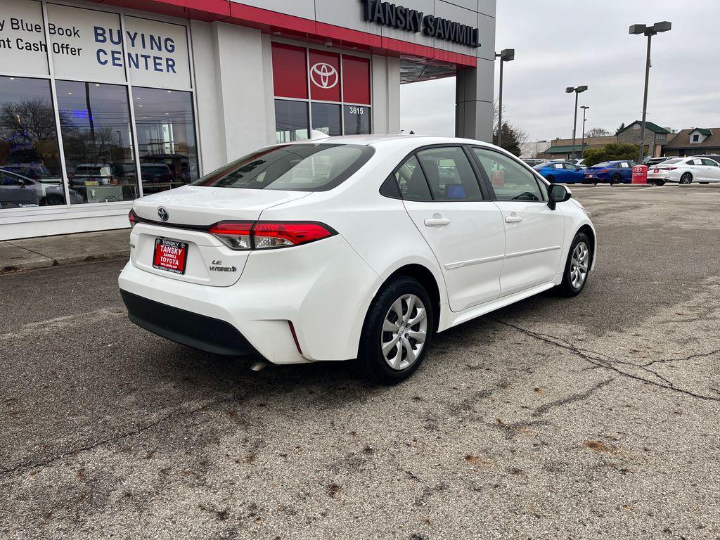 used 2023 Toyota Corolla Hybrid car, priced at $18,210