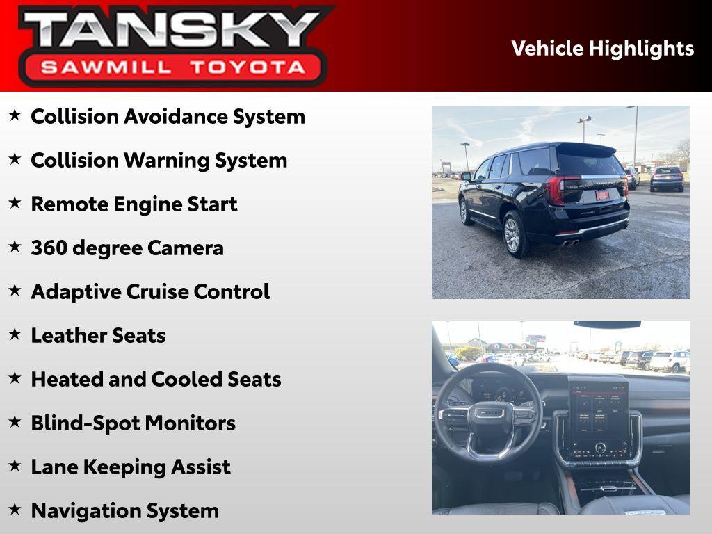 used 2025 GMC Yukon car, priced at $68,933