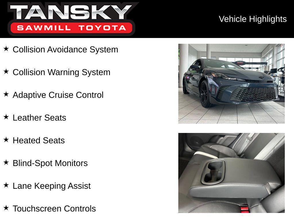 new 2026 Toyota Camry car, priced at $33,428