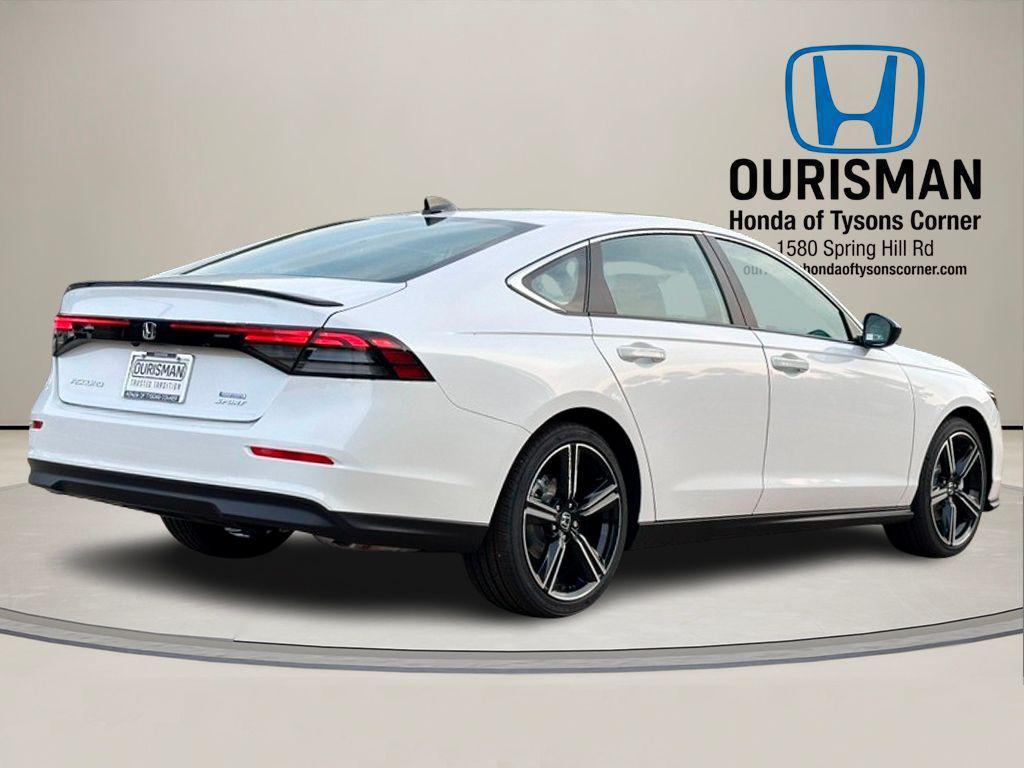 new 2025 Honda Accord Hybrid car, priced at $33,655