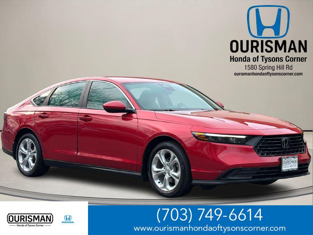 used 2024 Honda Accord car, priced at $23,000