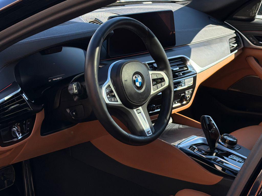 used 2023 BMW M550 car, priced at $61,500