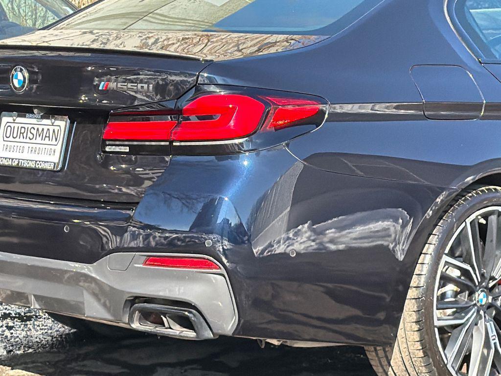 used 2023 BMW M550 car, priced at $61,500