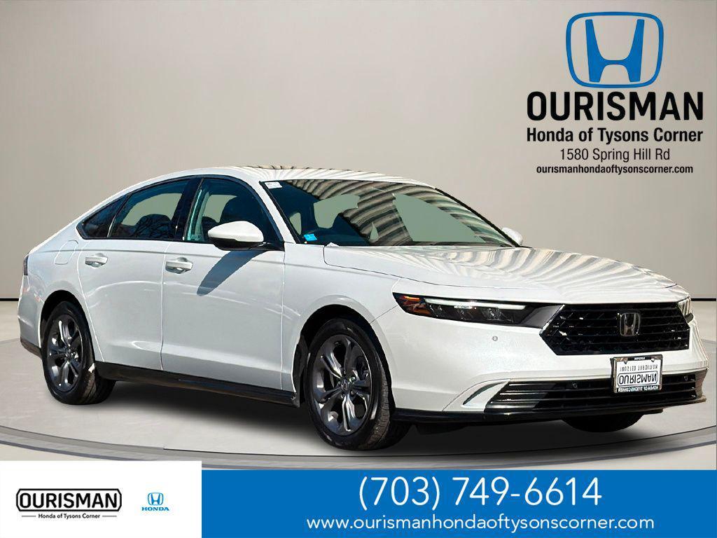 used 2023 Honda Accord Hybrid car, priced at $27,500