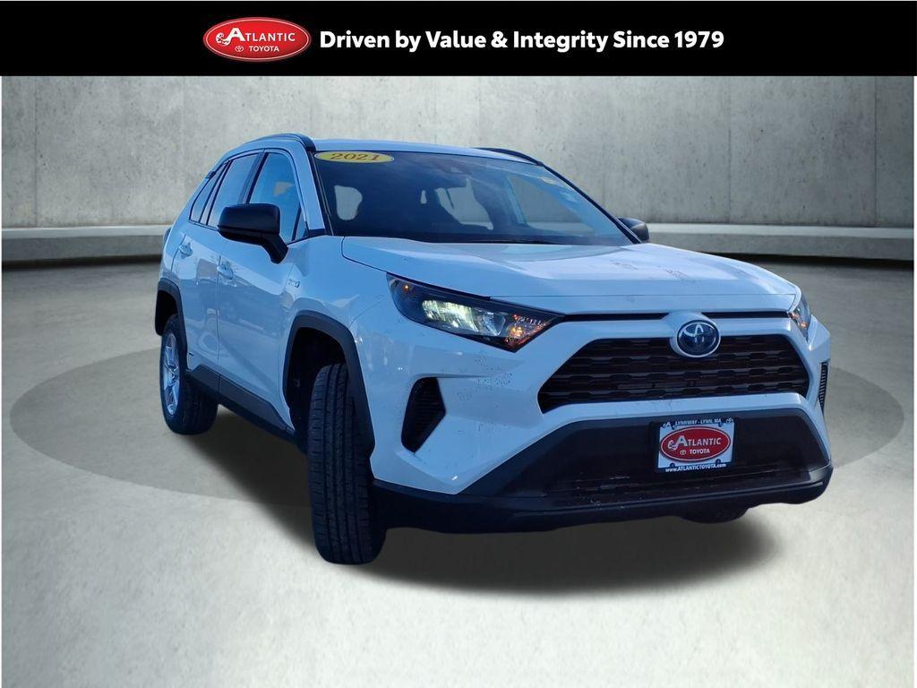 used 2021 Toyota RAV4 Hybrid car, priced at $26,057