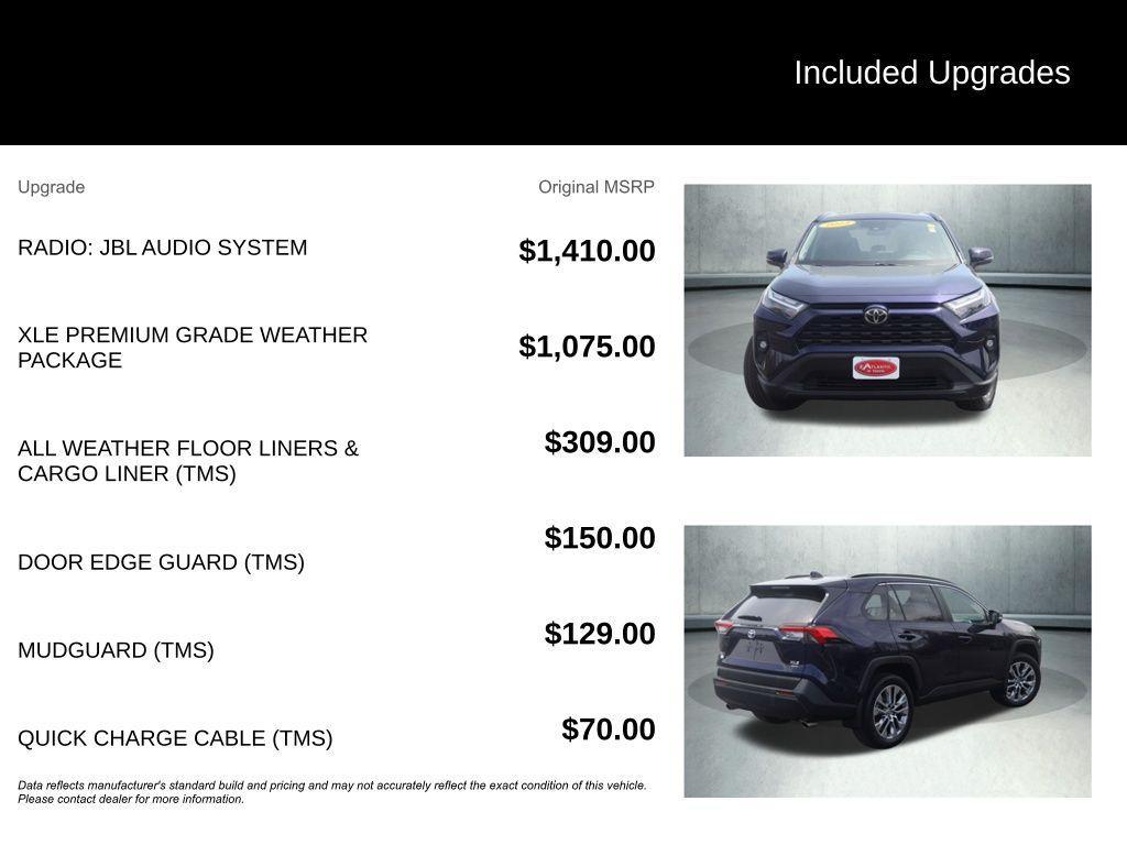 used 2023 Toyota RAV4 car, priced at $35,529
