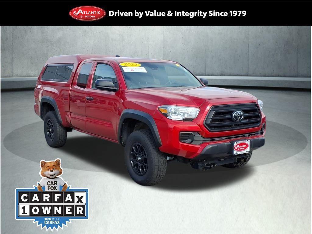 used 2022 Toyota Tacoma car, priced at $26,435
