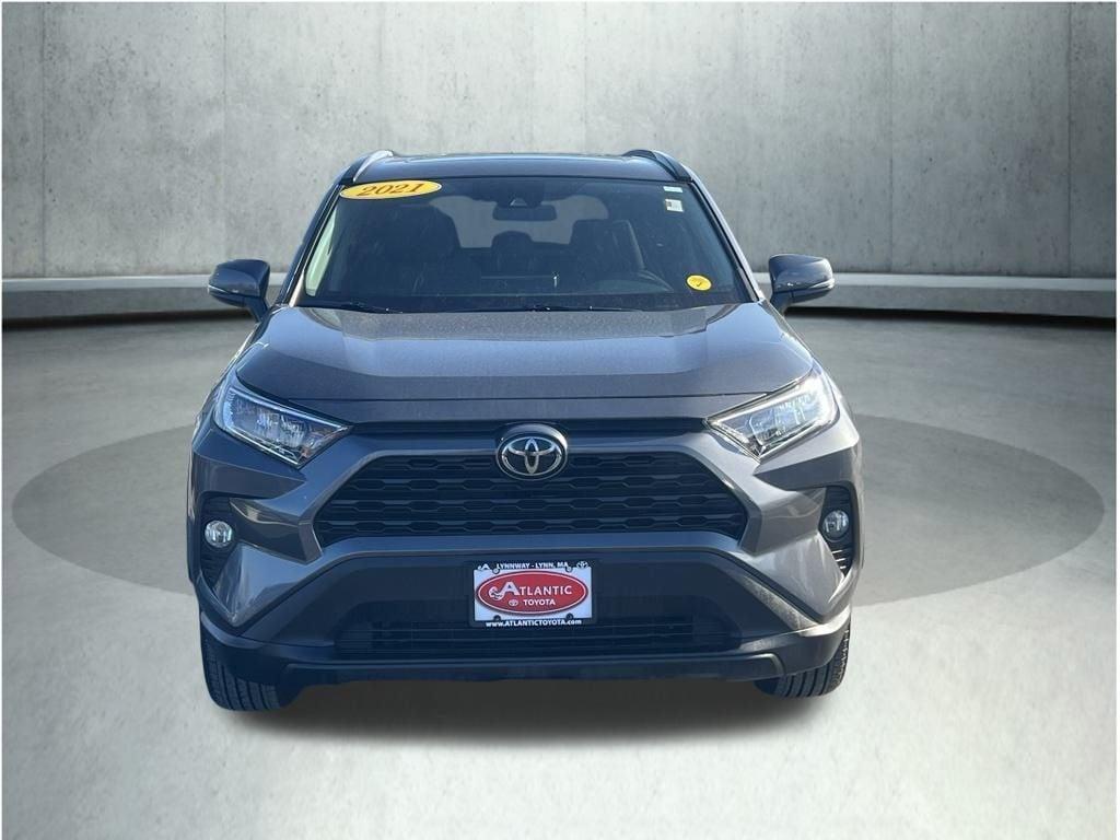 used 2021 Toyota RAV4 car, priced at $25,000